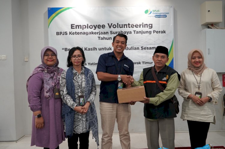 BPJamsostek Perak Tingkatkan Kepedulian dengan Employee Volunteering