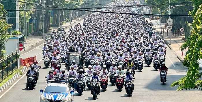 5.000 Peserta Tutup Rangkaian Parade Vario160