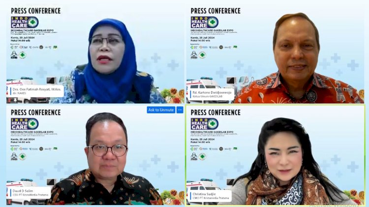 Krista Gandeng Gakeslab Gelar “Indo Health Care Gakeslab Expo 2024”