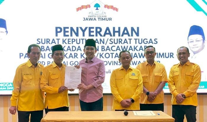 Pilkada Jember 2024, Gus Fawait Terima Surat Tugas Ke-7  dari Golkar