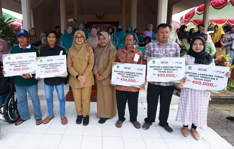 Bupati Banyuwangi Salurkan BLT DBHCT Rp 4,4 M ke 2.450 KPM