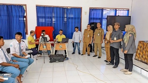 Jelang Pilkada, Dispenduk Capil dan Bawaslu, Cek E-KTP Siswa-Siswa Menengah