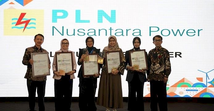 Jalankan Bisnis Sesuai ESG, PLN NP Raih 5 Penghargaan ESG Initiatives Award 2024