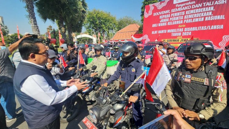 TKSK dan Tagana Salurkan Tali Asih Perintis Kemerdekaan