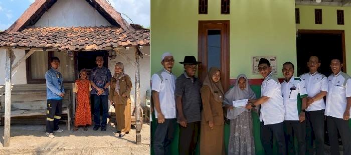 Tujuh Rumah Tidak Layak Huni di Tuban Direnovasi UPZ SIG