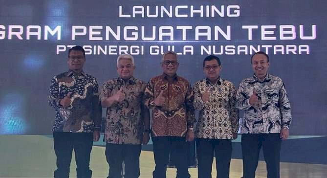 SGN Berkolaborasi Dengan Lima Kementerian, Launching Program Penguatan Tebu Rakyat   