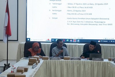 KPU Banyuwangi Rakor Bersama Forkopimda dan Pimpinan Partai Politik