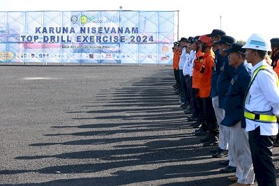 Basarnas Gelar Latihan Gabungan Situasi Darurat Laut di Banyuwangi