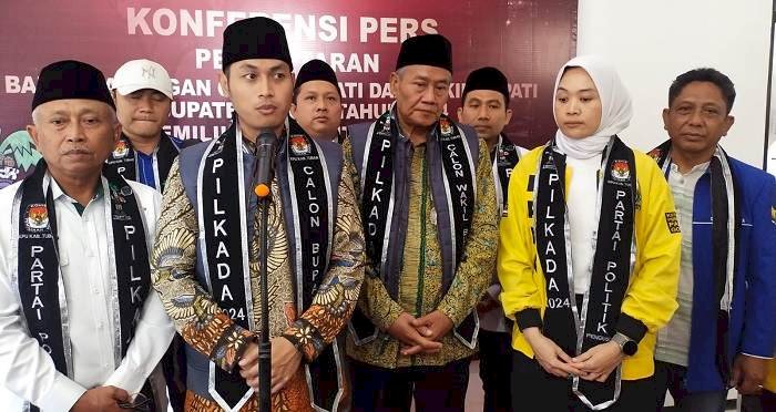  Pilkada Tuban, Lindra-Joko Daftar Siang, Riyadi-Wafi Malam Hari di KPU