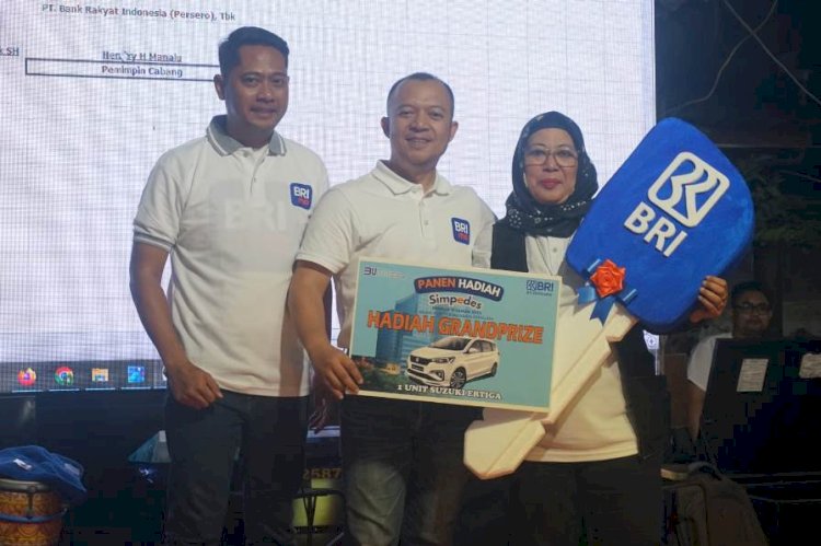 BRI BO Kertajaya Gelar Undian Simpedes, Nasabah Raih New Ertiga.