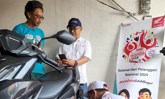 Hari Pelanggan Nasional 2024, MPM Honda Jatim Beri Apresiasi Konsumen Loyal