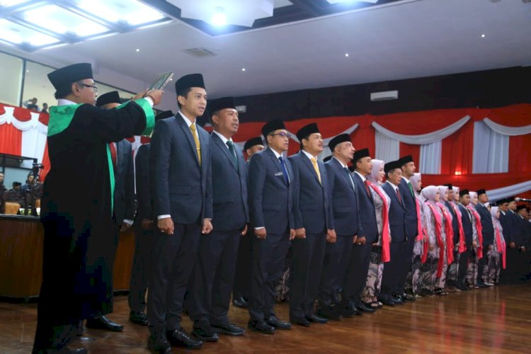 50 Anggota DPRD Kabupaten Probolinggo Resmi Dilantik