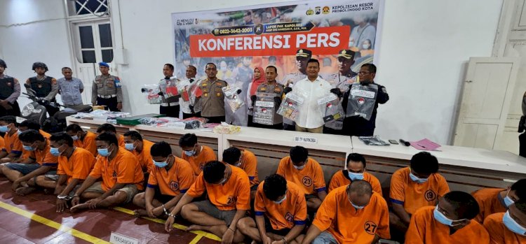 3 Bulan Terakhir, Polres Rilis Puluhan Tersangka Kriminal