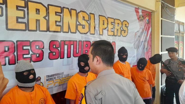 Polres Situbondo Usut 4 Kasus Kriminal Awal September