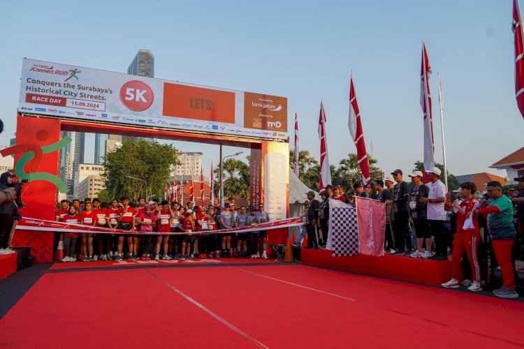 Bank Jatim Gelar JConnect Run 2024, Diikuti 3200 Pelari