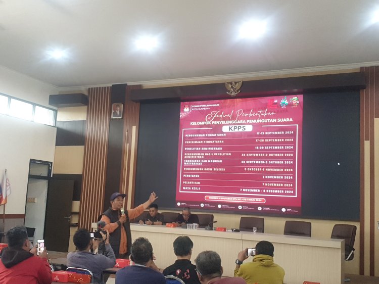 KPU Surabaya Butuh 20 Ribu Lebih Petugas KPPS