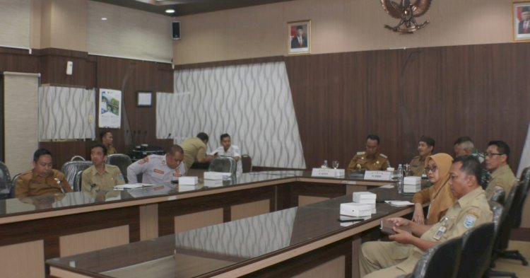 Kendalikan Inflasi, Pj Bupati Ugas Ikuti Rakor Inflasi Bersama Tiga Menteri