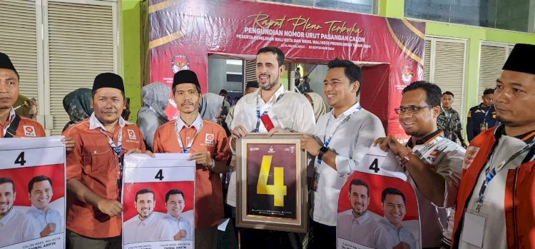 Handal Bersinar Optimis Berlanjut jadi Wali Kota dan Wakil Wali Kota