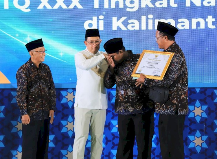 Kafilah Jatim di MTQ Nasional XXX Dapat Bonus