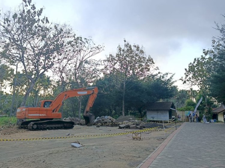 Dinas PU Pengairan Banyuwangi Bangun Break Water dan Dermaga Marina di GWD