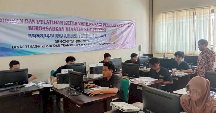 Disnakertrans Tulungagung Gelar Pelatihan Gratis untuk Tingkatkan Kompetensi Tenaga Kerja