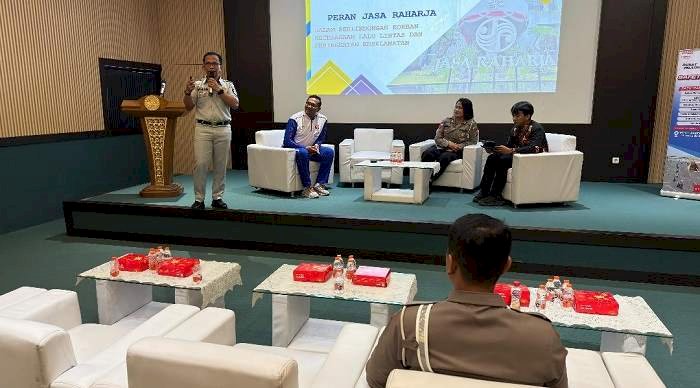 MPM Honda Jatim Sinergi dengan Jasa Raharja dan Kepolisian, Ajak 150 Mahasiswa Kampanye #Cari_Aman