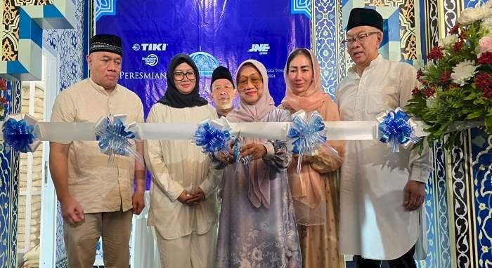 Pendiri TIKI dan JNE Resmikan Masjid Nur’aini