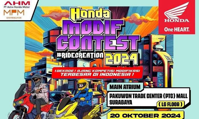 Honda Modif Contest akan Hadir di Surabaya