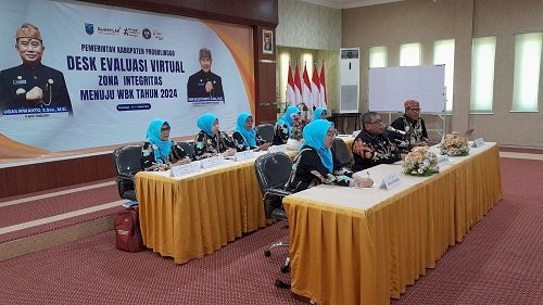 Antisipasi Bebas Korupsi, 3 OPD Ikuti Desk Evaluasi Zona WBK