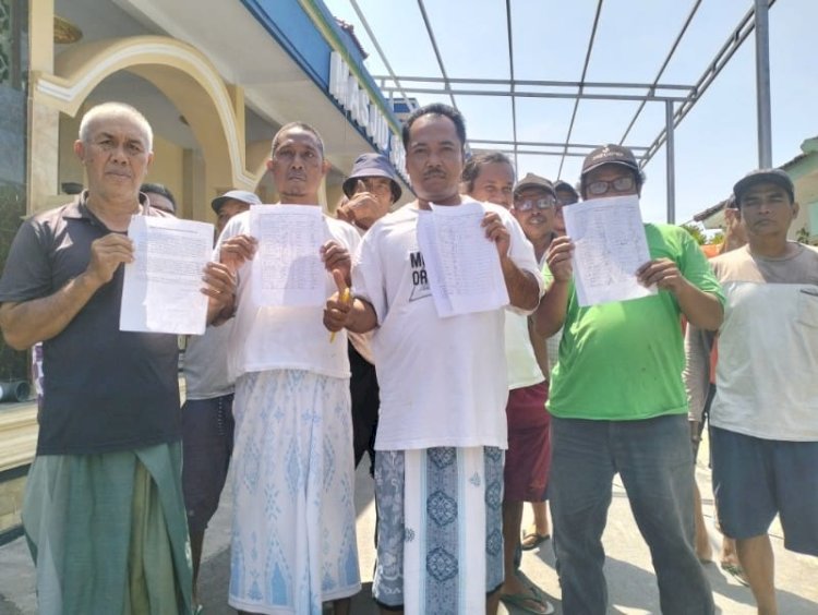 Tolak Pembangunan Tambak Bioflok dan Galangan