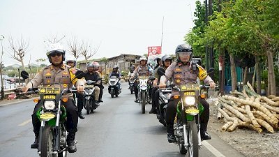 Polisi RW Terus Gencar Patroli Kamtibmas