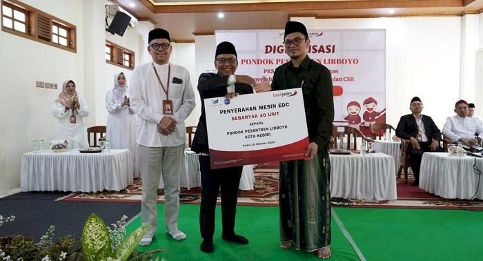 Bank Jatim Perkuat Digitalisasi di Ponpes Lirboyo Kediri