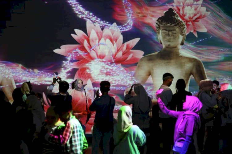 Gelar Pameran Video Mapping, Beri Ruang Seniman Berkembang