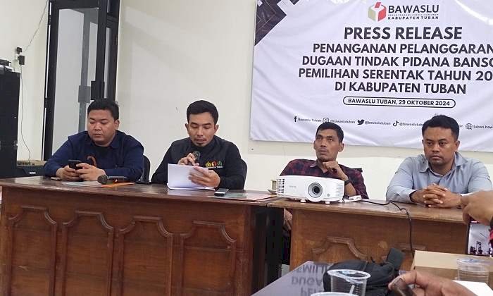 Bawaslu Tuban: Penyaluran BPNTD Bertuliskan Mbangun Deso Noto Kuto Tak Masuk Pelanggaran Pemilu