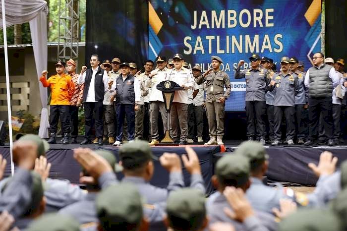 Wujudkan Suasana Aman dan Kondusif di Pilkada Serentak 2024,  Pj Gubernur Adhy Minta Satlinmas Jadi Garda Terdepan