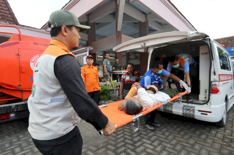 Banyuwangi Gelar Simulasi Evakuasi Bencana