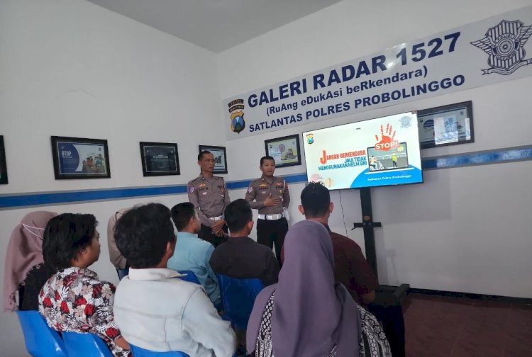 Galeri Radar 1527, Polres Probolinggo Beri Inovasi Bagi Pemohon SIM Baru