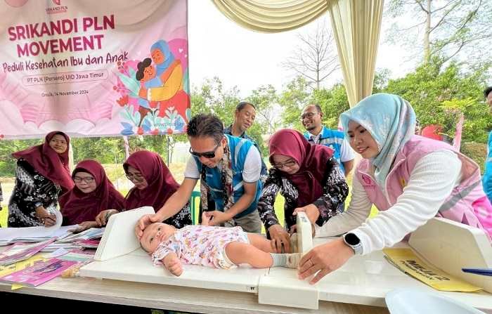 Inisiasi Pengentasan Stunting pada Anak, Srikandi PLN Berikan Bantuan Kebun Gizi di Gresik