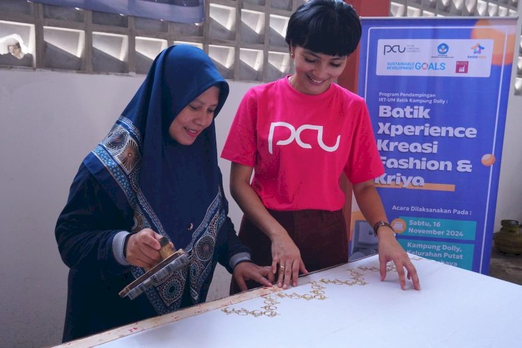 PCU Latih Perajin Batik Eks Lokalisasi Dolly