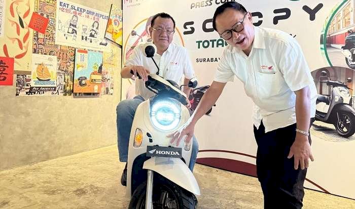 New Honda Scoopy Kini Hadir di Jatim, Fitur Modern Harga Tetap Sama