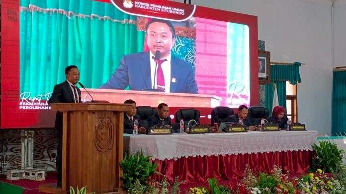 KPU Situbondo Menggelar Rapat Pleno Terbuka Rekapitulasi Tingkat Kabupaten