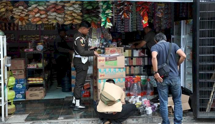 29.140 Batang Rokok Ilegal Diamankan Tim Operasi Gabungan  Kota Malang