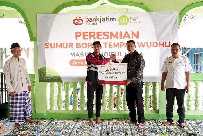 Program Peduli Kekeringan di Tuban, Bank Jatim Sinergi dengan IZI