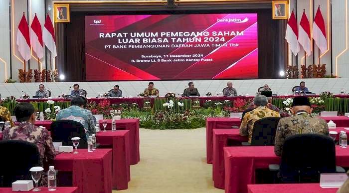 Hasil RUPSLB, Bank Jatim Perkuat KUB , Lakukan Perubahan Nomenklatur Direksi  