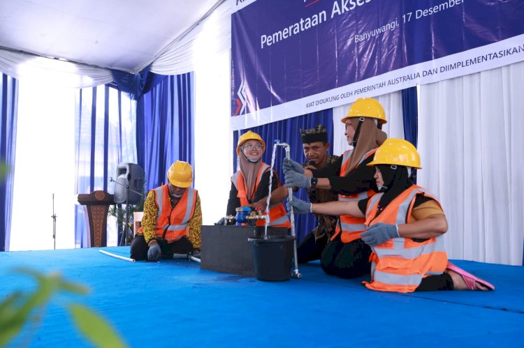 Banyuwangi Terus Komitmen Tingkatkan Akses Layanan Air Minum Inklusif