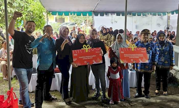 Telkomsel Salurkan CSR Bantuan Nutrisi Bayi dan Balita serta Pelatihan Keterampilan bagi Perempuan di Jember