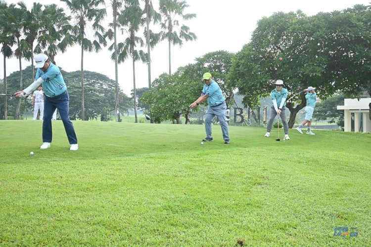 Peringati HUT ke-129, BRI RO Surabaya Gelar Turnamen Golf  Bersama Nasabah dan Mitra Bisnis