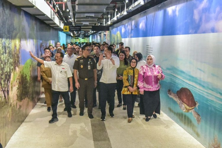 Jelang Nataru Terowongan Pejalan Kaki TIJ-KBS Diresmikan