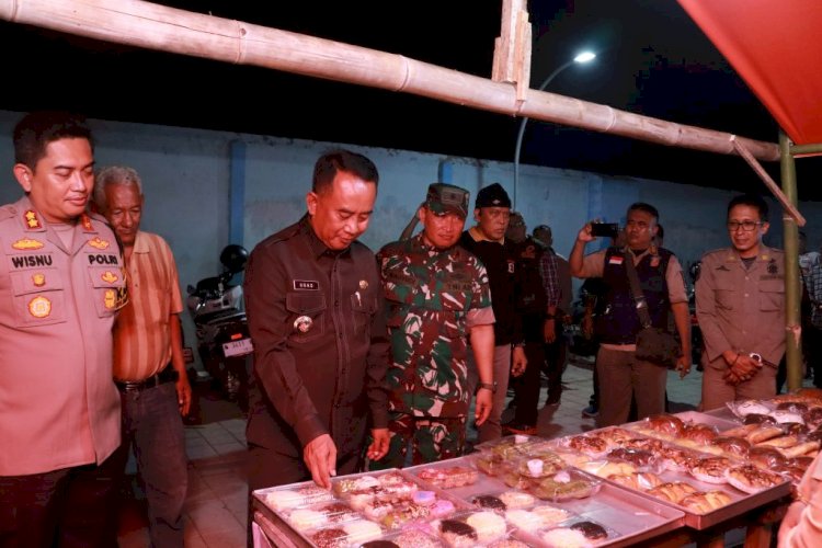 Pj Bupati Ugas Cek Lokasi Rest Area Stadion Merdeka Kraksaan