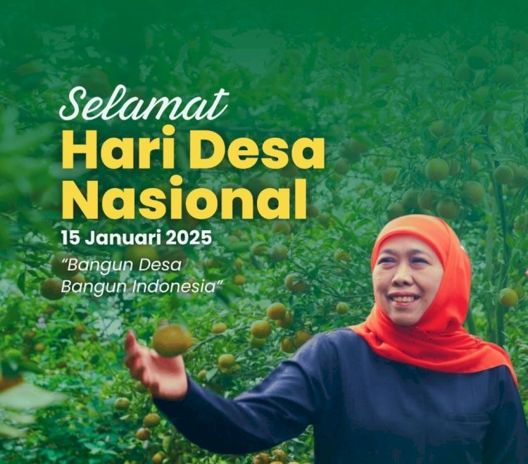 Khofifah Tegaskan Desa Ujung Tombak Pembangunan